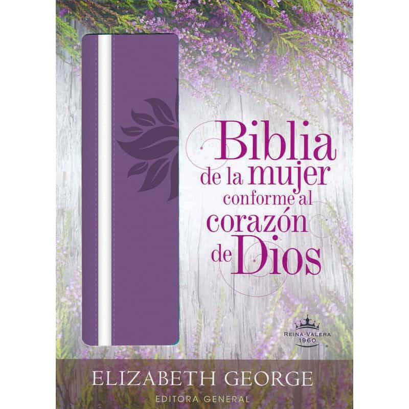 Biblia De La Mujer Conforme Al Corazón De Dios  Duo Tono Color Morado  RVR60