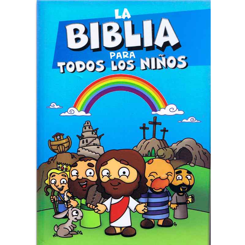 Biblia Para Todos Los Niños Color Azul