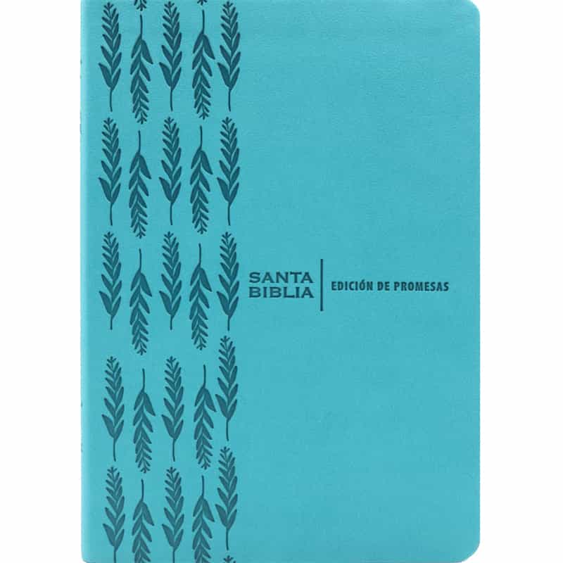 Biblia RVR 1960 De Promesas Letra Grande (Aqua)