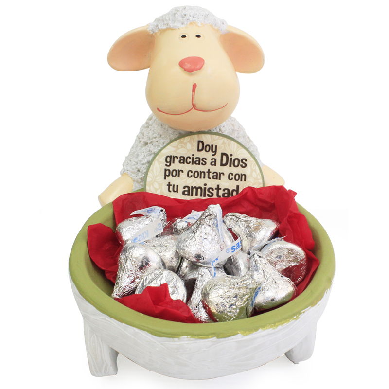 Dulcera De Cerámica diseño de Oveja