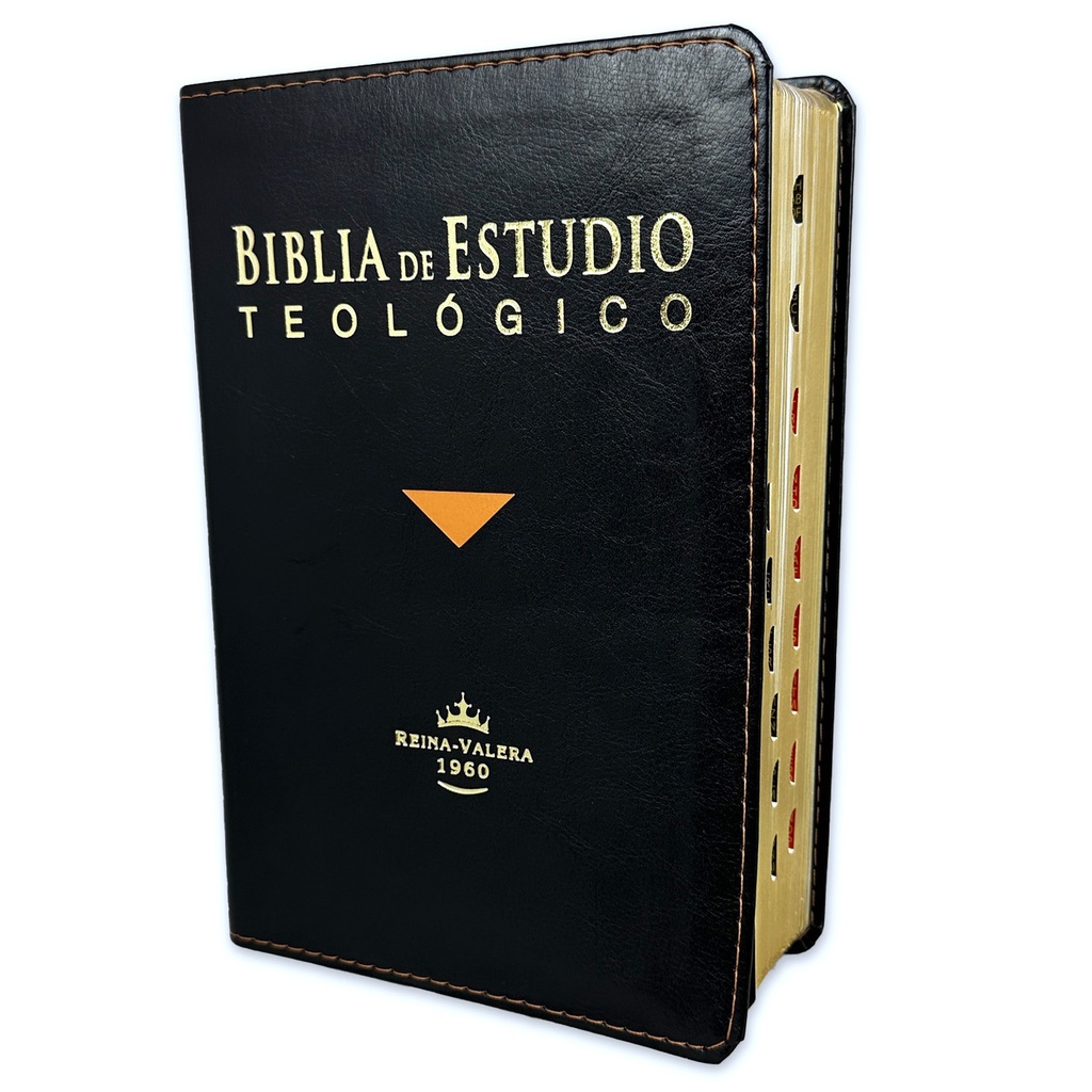 Biblia De Estudio Teológico Con Indice Tamaño Manual