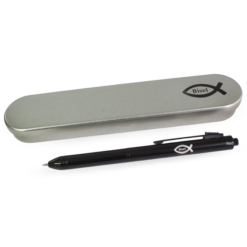 Bolígrafo Negro 4 En 1 (Incluye Caja)