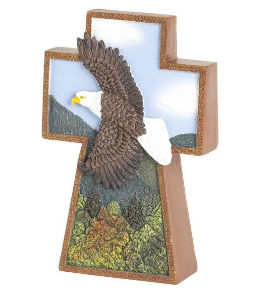 Escultura Cruz Con Águila
