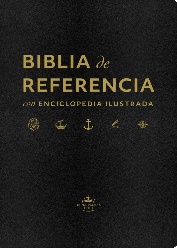 Biblia De Referencia RVR 1960  Con Enciclopedia Ilustrada (Similpiel Negro)