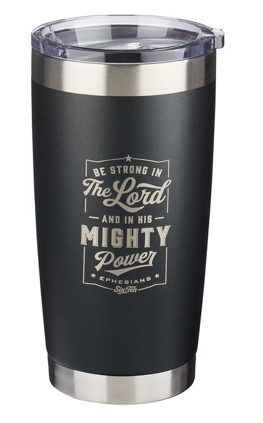 Termo De 325 ML De Acero Inoxidable  Efesios 6:10