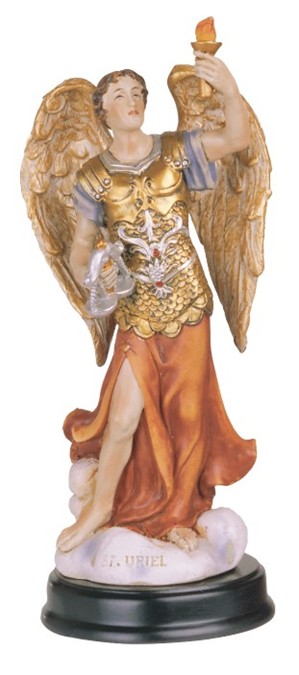 Escultura Arcángel Uriel 13 cm