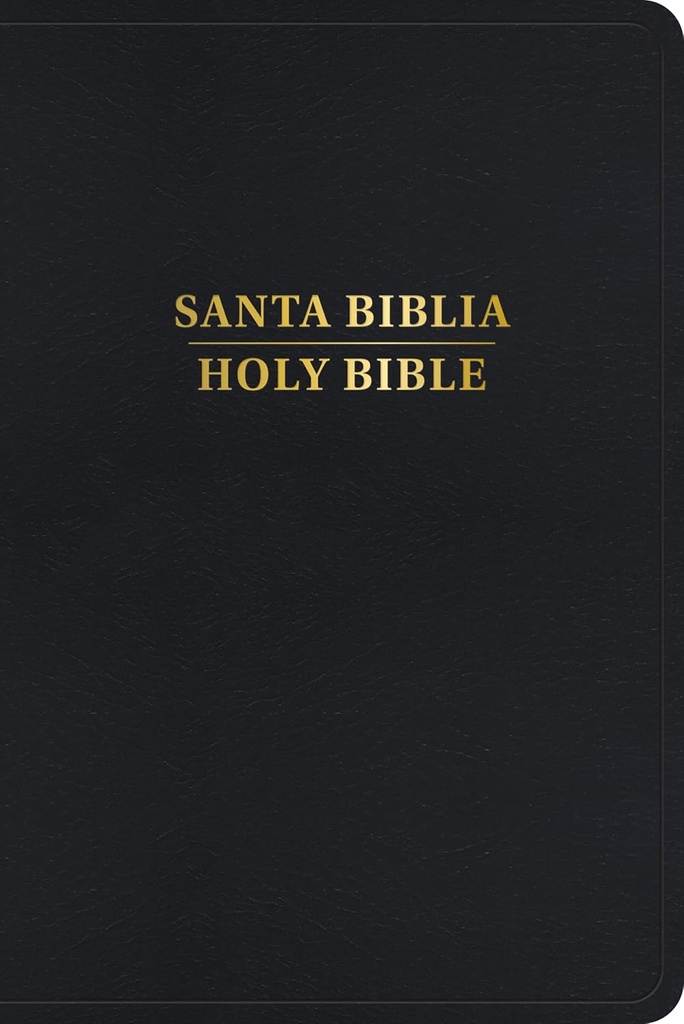 Biblia Bilingüe RVR 1960/KJV Piel Negro