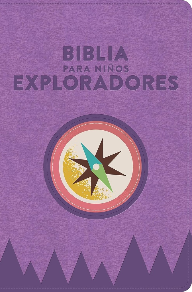 Biblia RVR 1960 Para Niños Exploradores Lavanda Piel