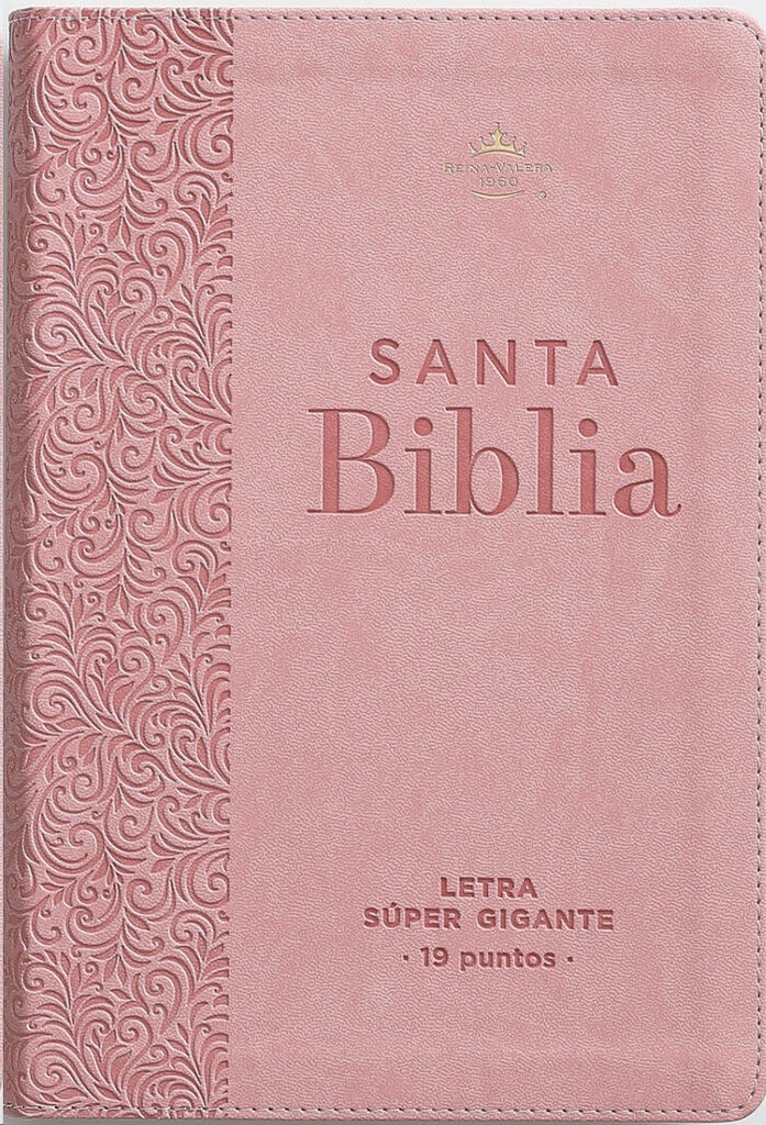 Biblia RVR 1960 Letra Gigante Rosada