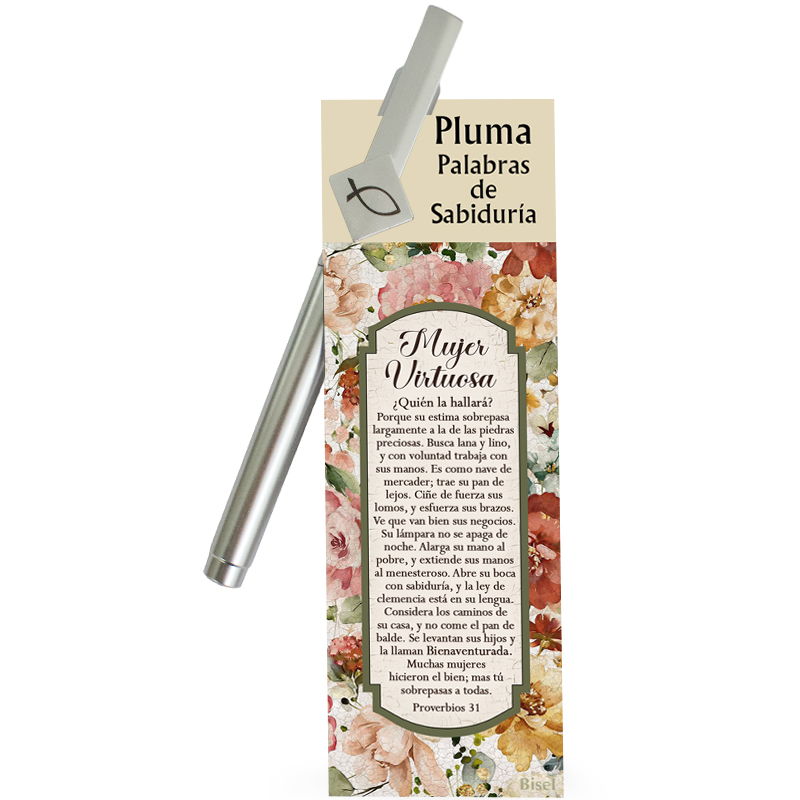Boligrafo Con Soporte Para Celular, Proverbios 31 Incluye (Separador + Boligrafo Con Pergamino)