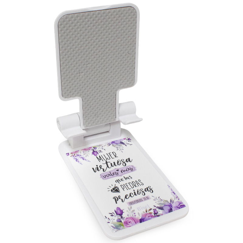 Porta Célular Blanco Proverbios 31:10
