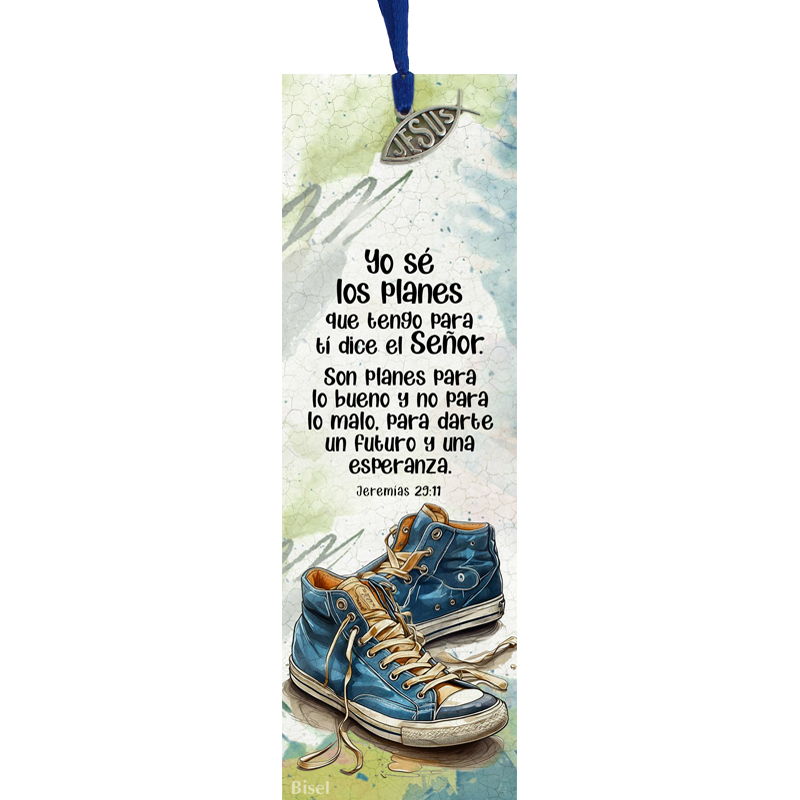 Separador Con Dije Texto: Jeremías 29:11