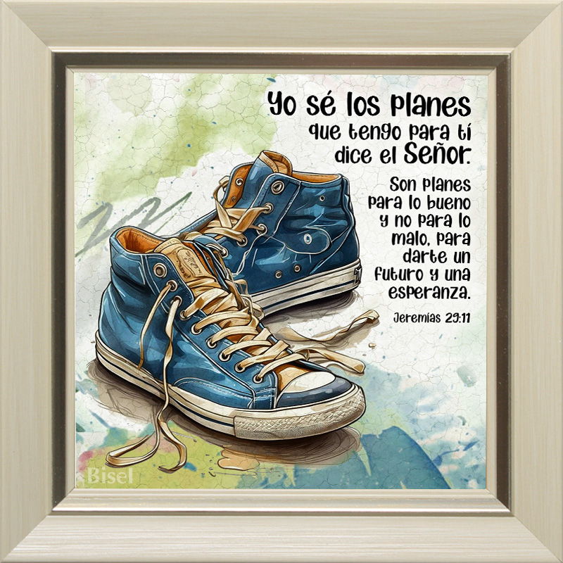 Cuadro Para Escritorio Texto: Jeremías 29:11