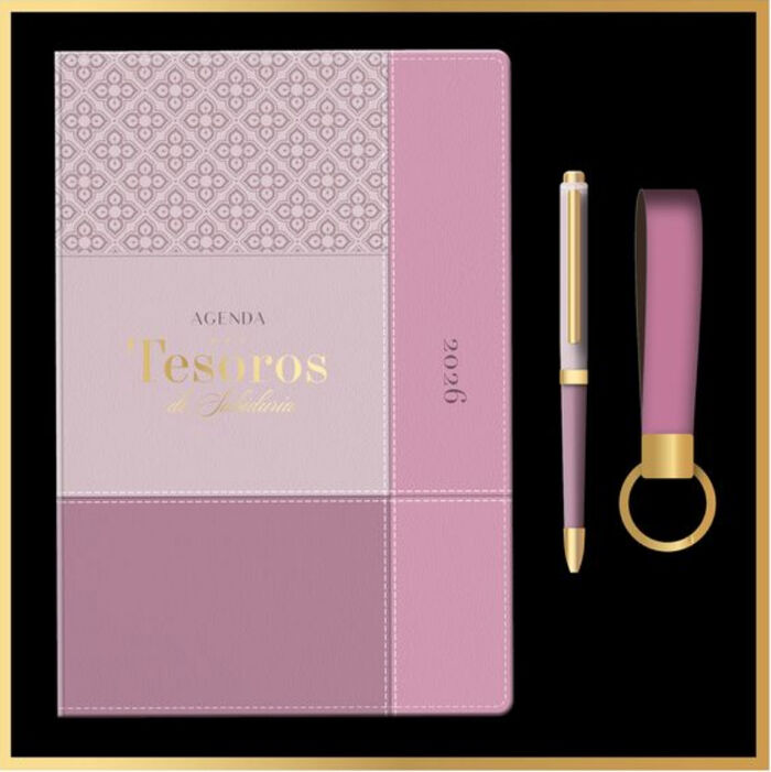 Agenda 2026 Tesoros De Sabiduría (Rosa)