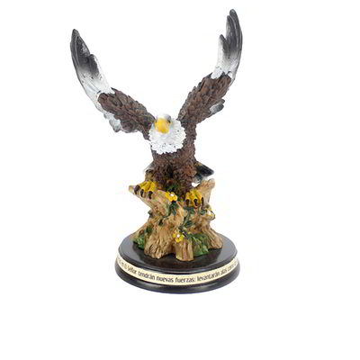 Aguila Resina 4.5" Isaias 40:31