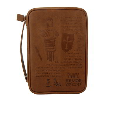 Porta Biblia Imit/Piel Cafe Med. Efesios 6:14-17