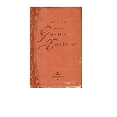 Biblia RVR1960 Guerra Espiritual Piel Cafe