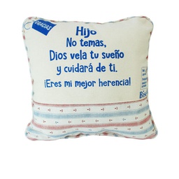 [JESHUA-1055] Cojín Hijo Diseño Rayado Con Anclas