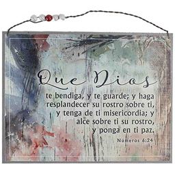 [DECOR-1009A] Plaqueta  Números 6:24