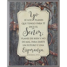 [DECOR-1134] Plaqueta Colección Vintage  Jeremías 29:11