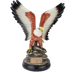 [EVER-BS040A] Aguila En Roca Tamaño: Mediana Texto: Isaias 40:31