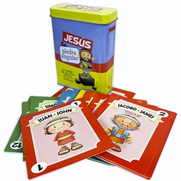 [LPRATS-1040B] Juego De Memoria Jesús La Piedra Angular