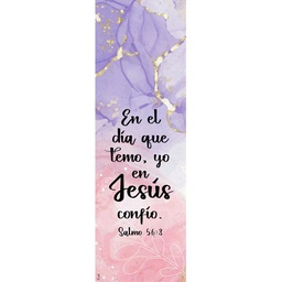 [SEP-099] Separador Con Dije   Texto: Salmo 56:3