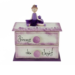 [CONKA-1198C1] Joyero Dos Gabetas, Varios Textos