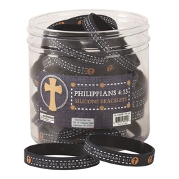 [DICK-9530] Brazalete de Silicon Filipenses 4:13