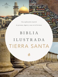 [LBSH-8200I1] RVR 1960 Biblia Ilustrada De La Tierra Santa Café Tapa Dura