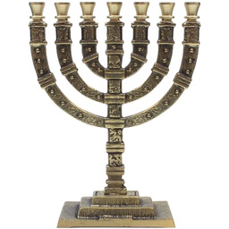 [LAMA-1006] Menorá Mediano, Dorado