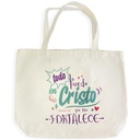 [ABBA-1062] Bolso De Algodón Todo Lo Puedo En Cristo Que Me Fortalece