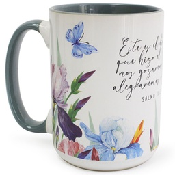 [ABBA-1074] Taza 16 OZ. Colección Primavera "Este Es El Día Que Hizo El Señor"