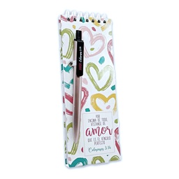 [ABBA-1139] Libreta + Bolígrafo  (Amor)