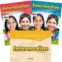 [COMBO-1108E] Material Para Escuela Dominical Intermedios Incluye 1 Maestro + 5 Alumnos + 1 Ayuda Visual