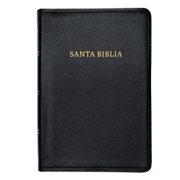 [LBSH-8237] RVR 1960 Biblia Letra Gigante Color Negro Imitación Piel