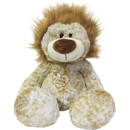 [GOFFA-1004A] León De Peluche  22"  Texto: Tu Eres Especial Para Mi