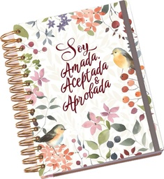 [BISEL-1006A] Agenda 2025 Soy Amada Aceptada Y Aprobada / Pajaritos