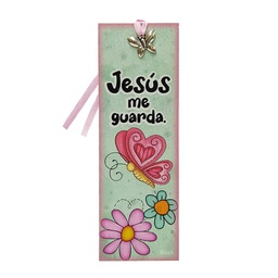 [SEP-103] Separador Con Dije Texto: Jesús Me Guarda