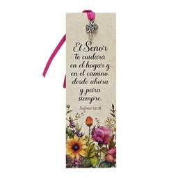 [SEP-105] Separador De Libros Con Dije Salmo 121:8