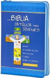 [LDDB-5129] Biblia Católica Para Jóvenes Edición Dos Tintas Con Cremallera