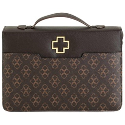 [DICK-9608] Porta Biblia Talla XL Color Café  Elige El Amor