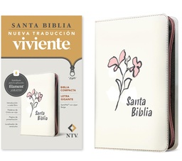 [LTYN-7220] Biblia NTV Compacta Letra Grande Con Ziper Y Filament