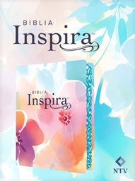 [LTYN-7223] Biblia Inspira NTV Piel Paraíso Floral Con Filament