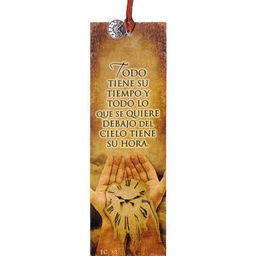 [SEP-048] Separador De Libros Con Dije, Eclesiastes 3:1 